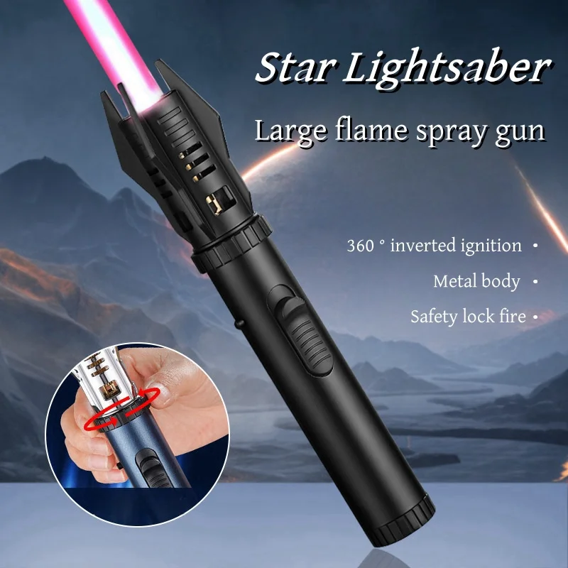 Outdoor Kitchen Power - New Lightsaber Spray Gun Powerful Lighter