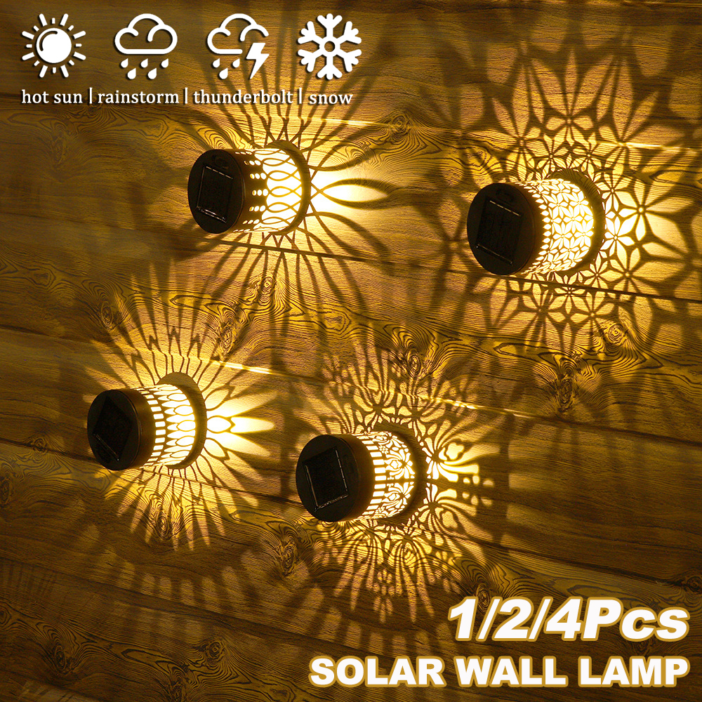 Outdoor Power Supply - New Solar Powered Projection Wall Light