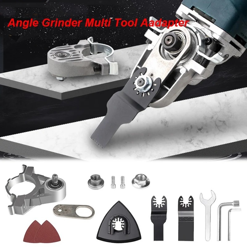 Stump Grinder Attachment - Multifunctional Angle Grinder Attachment Converter Oscillate