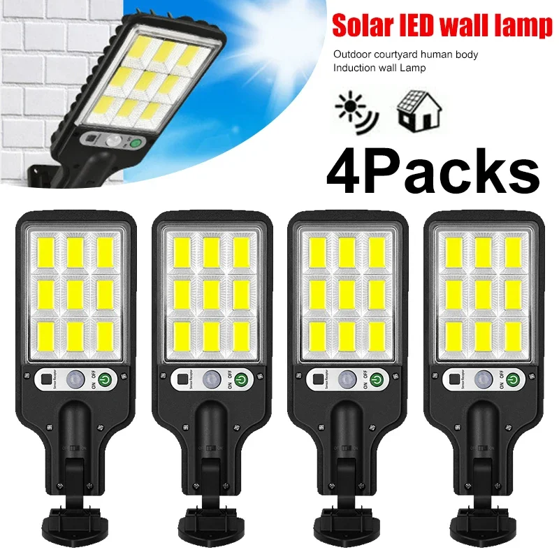 Outdoor Power Supply - Powerful LED Solar Outdoor Courtyard Wall