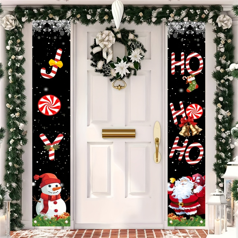 Outdoor Power For Wedding - 1pc2Dflat, 1 pair of Christmas, snowman,