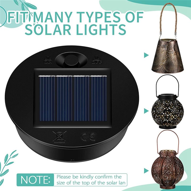 Outdoor Power Outlet Solar - 12 Pack Replacement Solar Light Parts