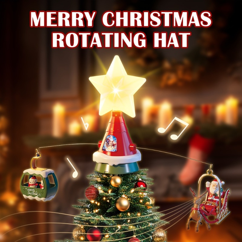 Christmas Tree Top Rotating Ca - Outdoor Power For Christmas Lights incelemesi ve fiyatı