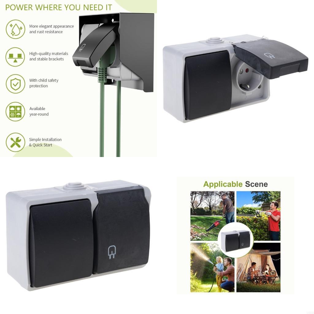  Waterproof Outlet with Cover  - Outdoor Power Outlet Install incelemesi ve fiyatı