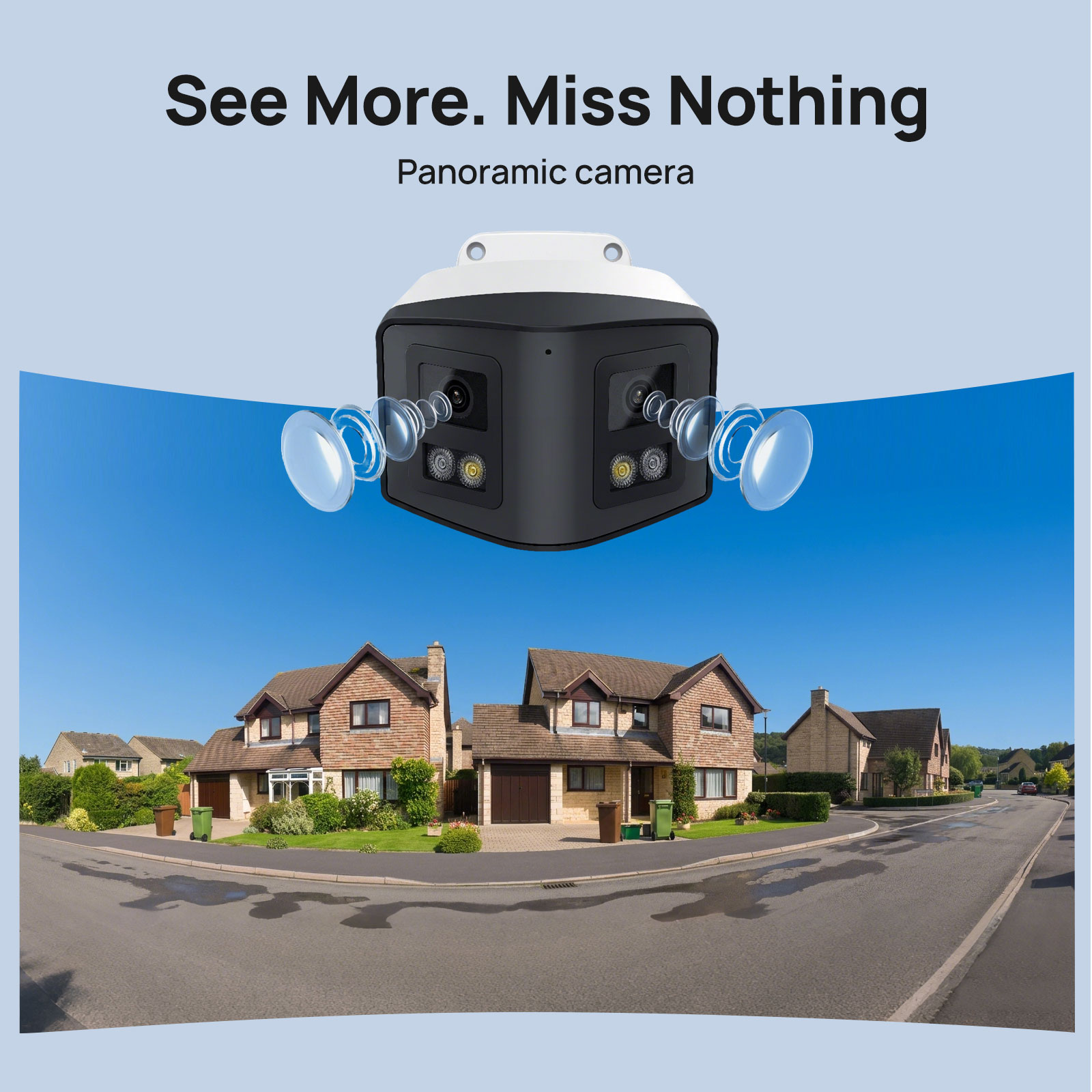 VIKYLIN 170° Panoramic Securit - Outdoor Power G Motion incelemesi ve fiyatı