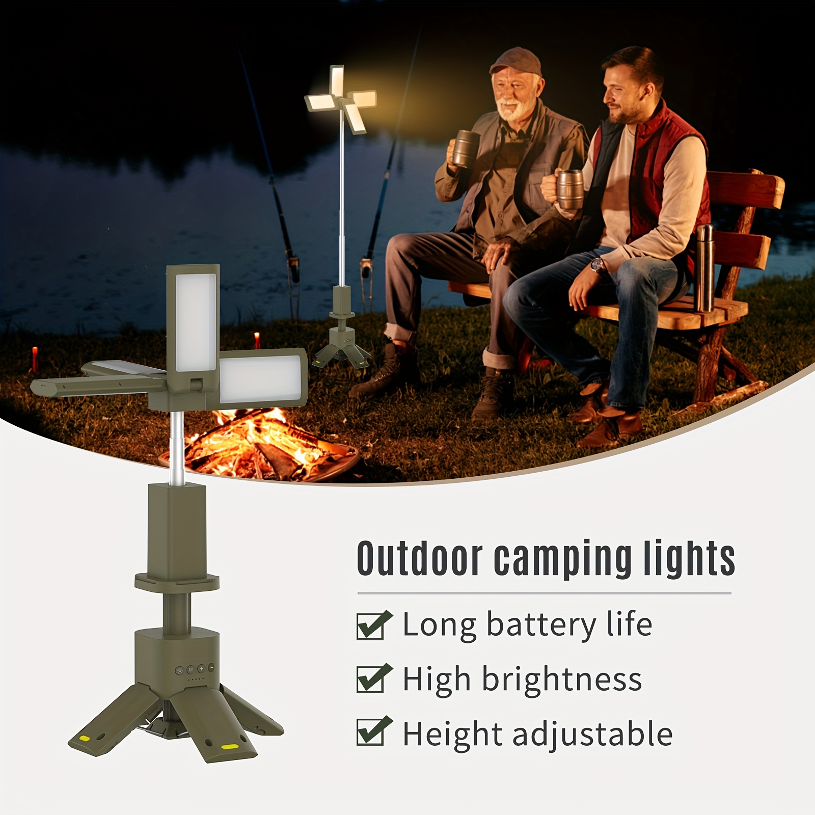 Camping Lantern, 14000mAh Rech - Outdoor Power For Camping incelemesi ve fiyatı