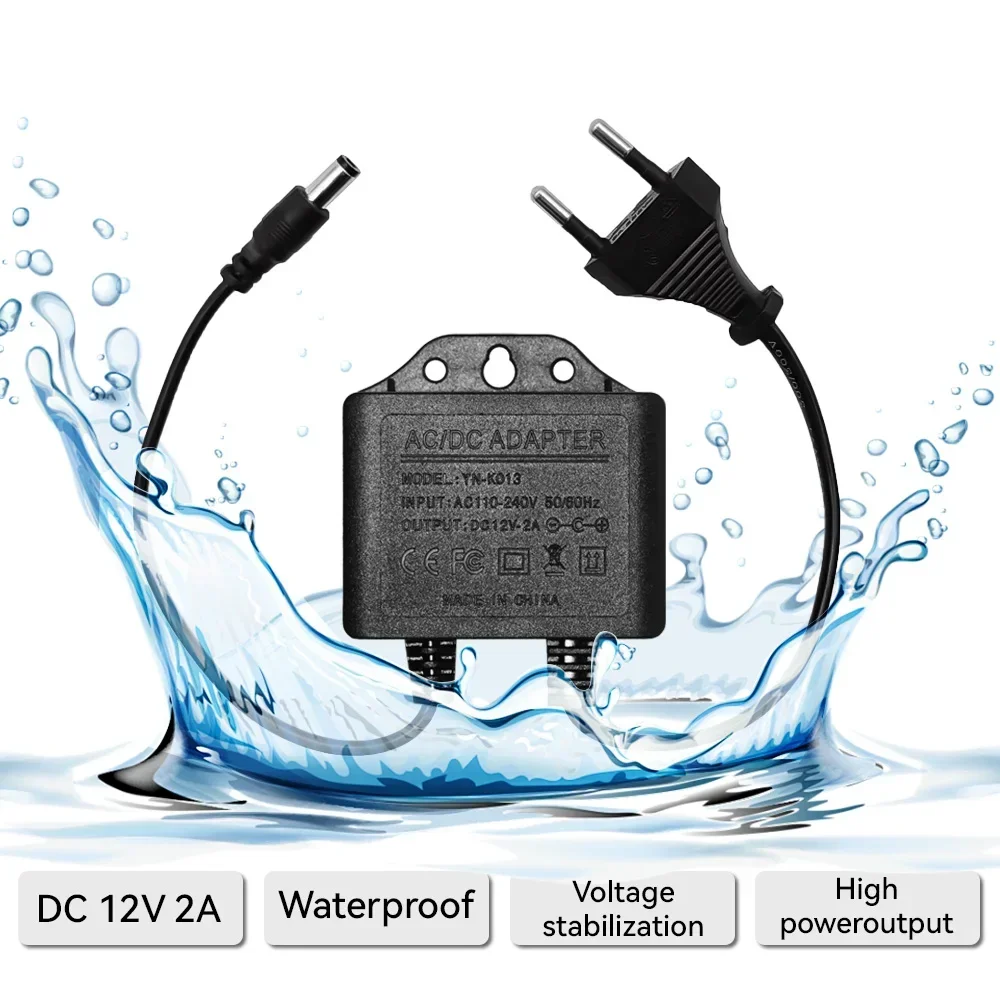 Power Adapter  DC12V 2A Waterp - Outdoor Power Adapter incelemesi ve fiyatı