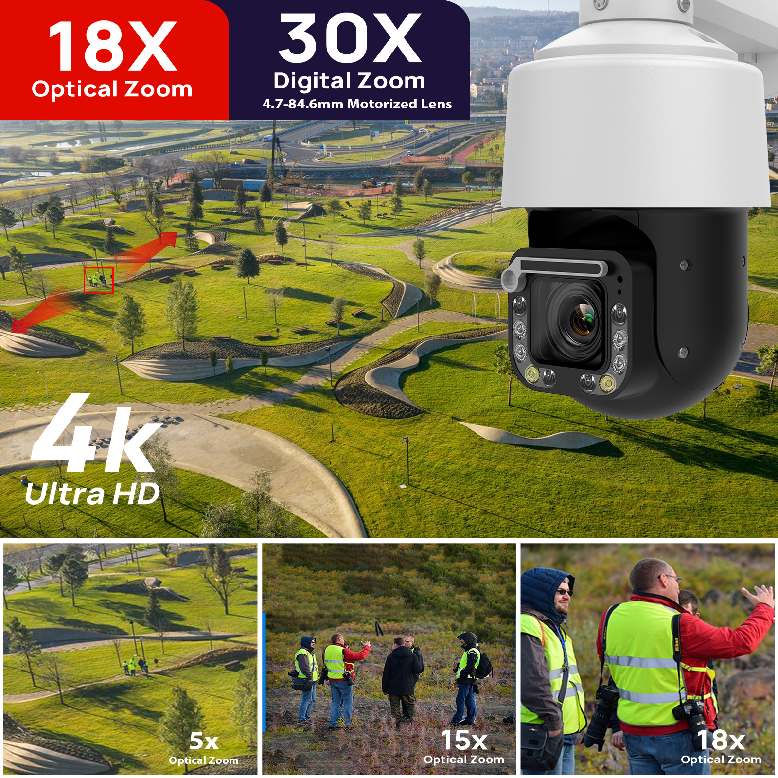 Vikylin 4K 8MP 18X Optical Zoo - Outdoor Power G Motion incelemesi ve fiyatı