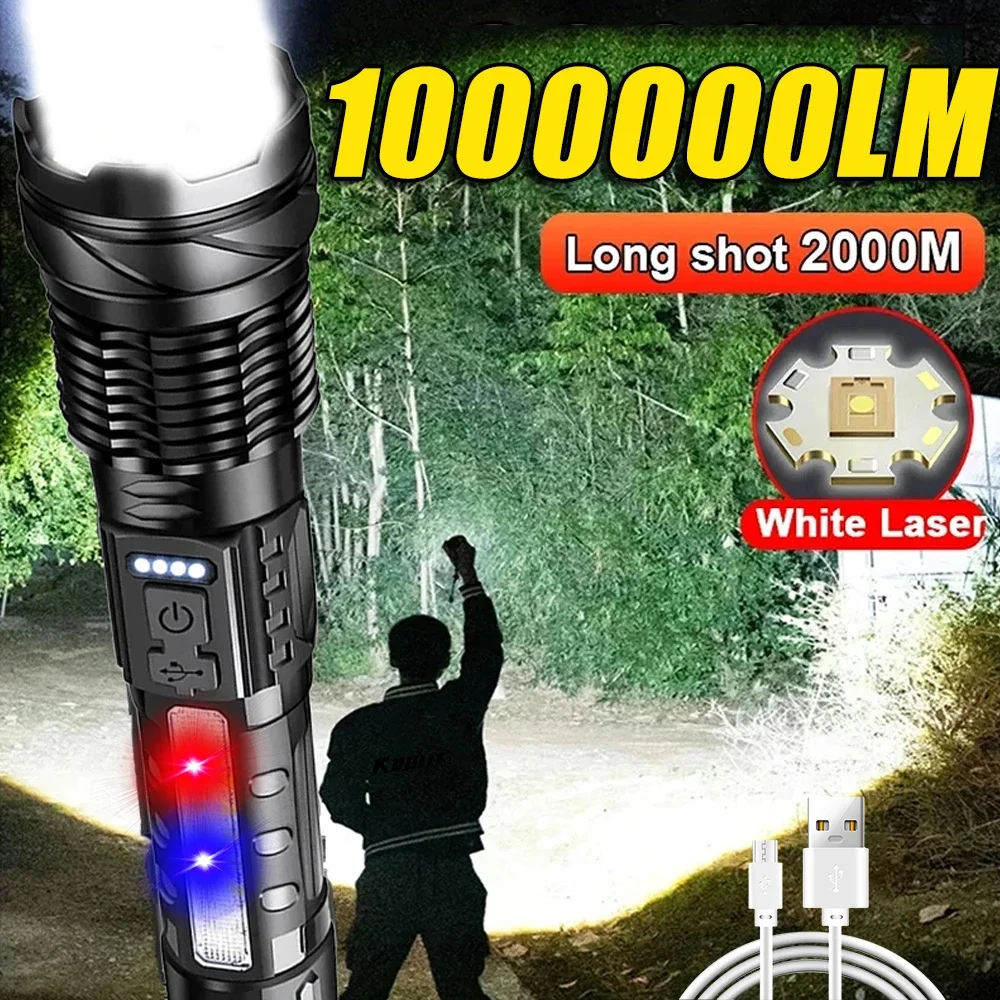 Powerful LED Flashlight Rechar - Outdoor Power For Camping incelemesi ve fiyatı