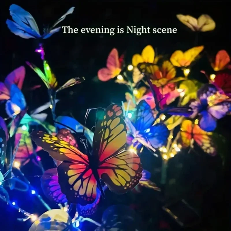 Solar LED Butterfly Garden Lig - Outdoor Power Outlet Solar incelemesi ve fiyatı