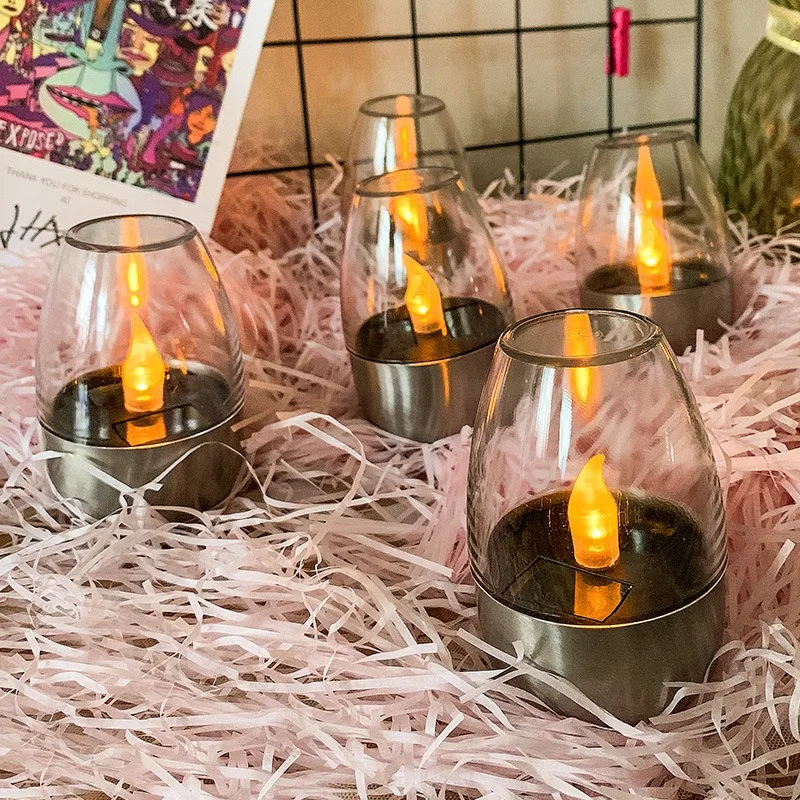 Solar Powered Flameless Candle - Outdoor Power For Wedding incelemesi ve fiyatı