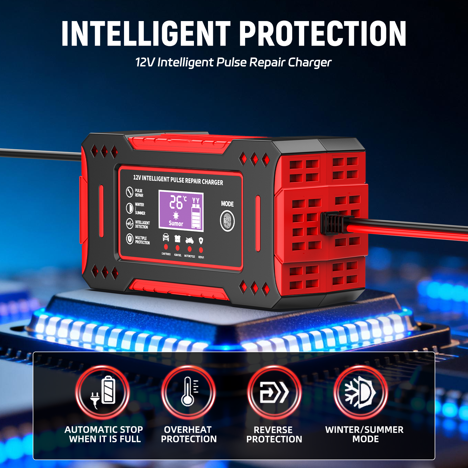 12V 6A Dedicated Outdoor Power - Outdoor Power For Camping incelemesi ve fiyatı