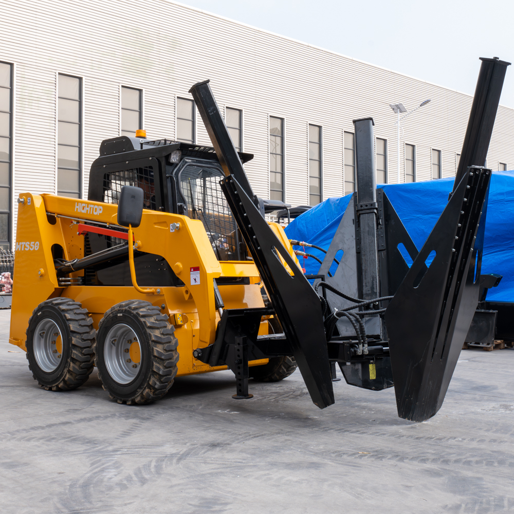 Heavy  Skid Steer Attachments  - Stump Grinder Attachment incelemesi ve fiyatı
