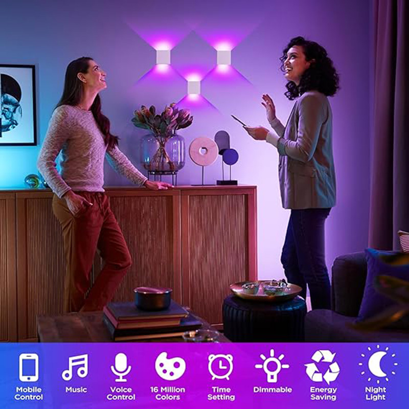 12W LED Outdoor Wall Light RGB - Outdoor Power Point Zigbee incelemesi ve fiyatı