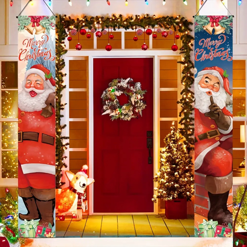 1 pair of 2Dflat, Santa Claus  - Outdoor Power For Wedding incelemesi ve fiyatı
