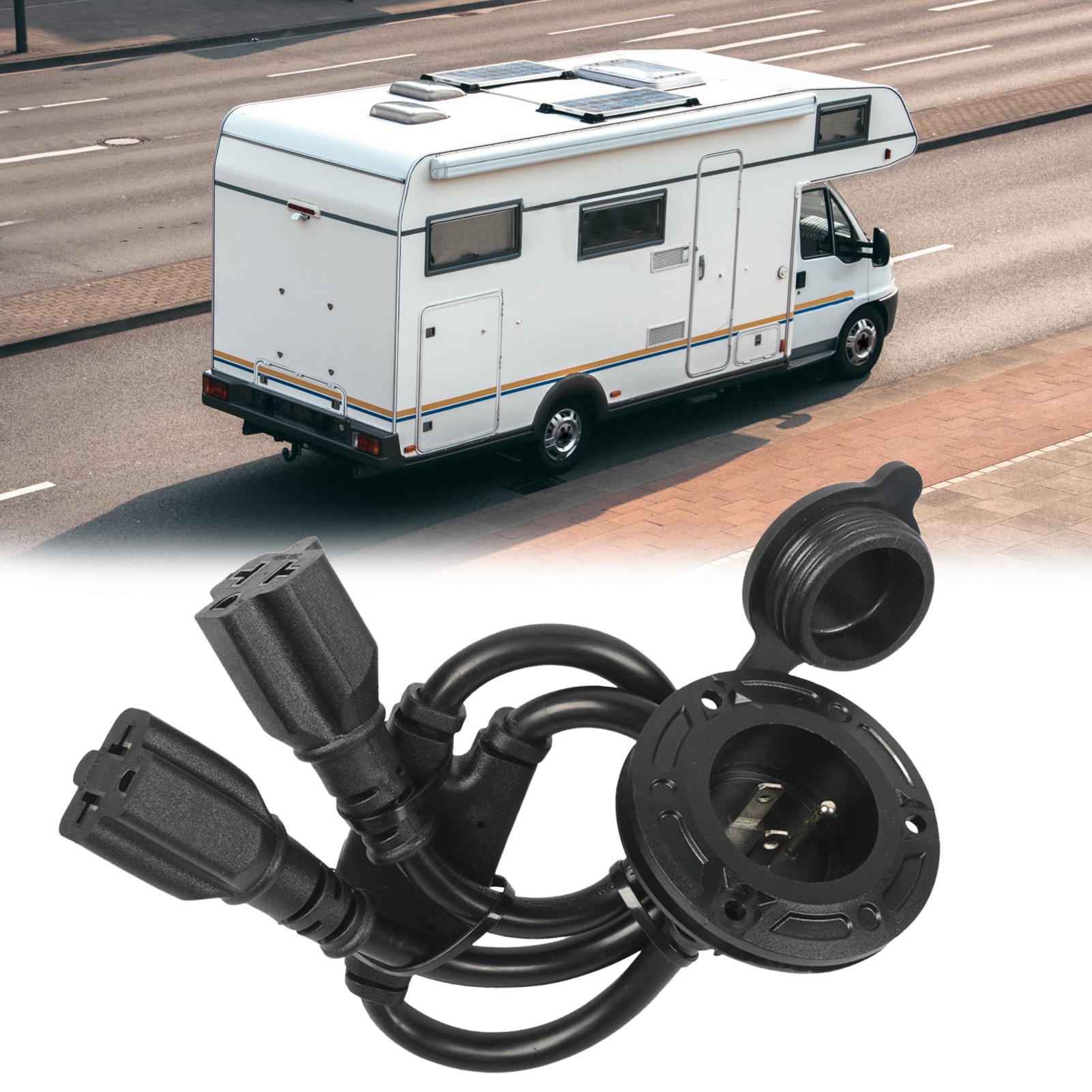 US Standard 125V RV Power Inle - Outdoor Power Outlet Install incelemesi ve fiyatı