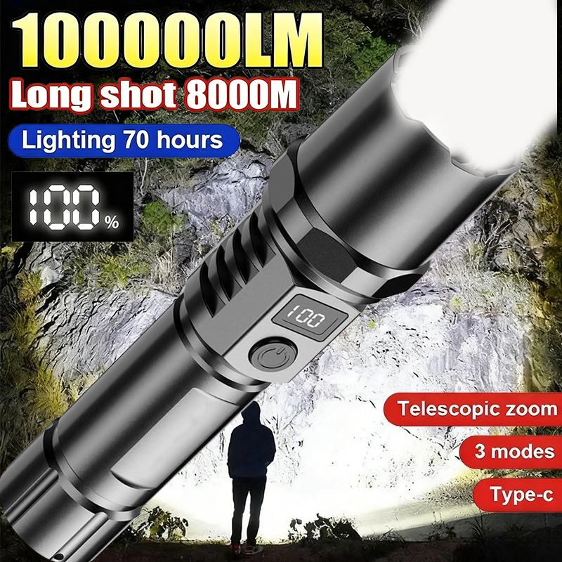 Powerful Led Handheld Flashlig - Outdoor Power For Camping incelemesi ve fiyatı