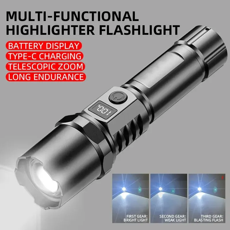 Powerful Led Handheld Flashlig - Outdoor Power For Camping incelemesi ve fiyatı