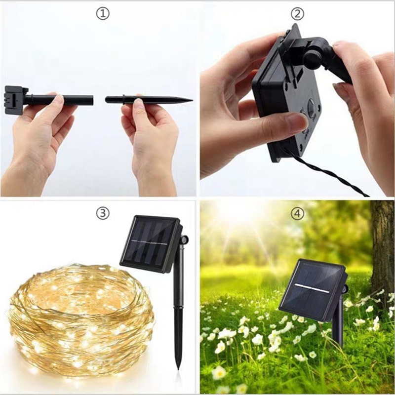 ONCE Solar Powered Lights 200  - Outdoor Power For Christmas Lights incelemesi ve fiyatı