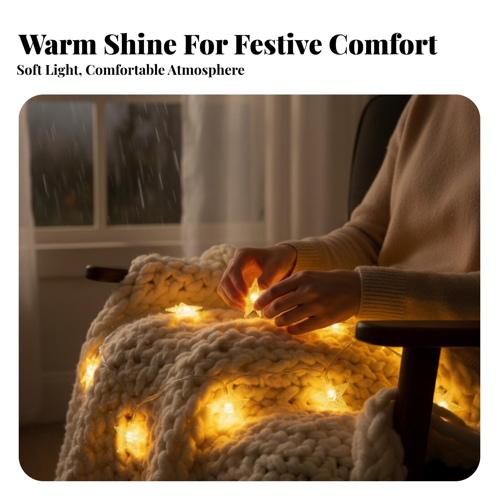 Solar Powered LED Fairy Lights - Outdoor Power For Christmas Lights incelemesi ve fiyatı