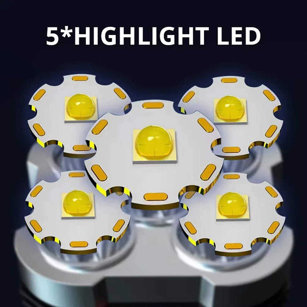 5 LED High Power Led Flashligh - Outdoor Power Supply incelemesi ve fiyatı