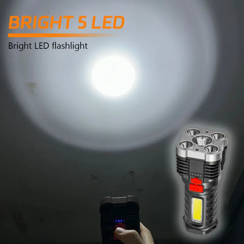5 LED High Power Led Flashligh - Outdoor Power Supply incelemesi ve fiyatı
