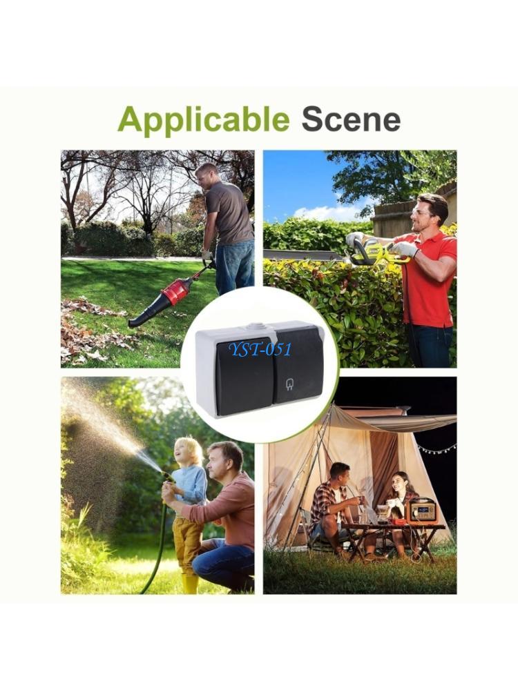 E15A Waterproof Outlet with Co - Outdoor Power Outlet Install incelemesi ve fiyatı