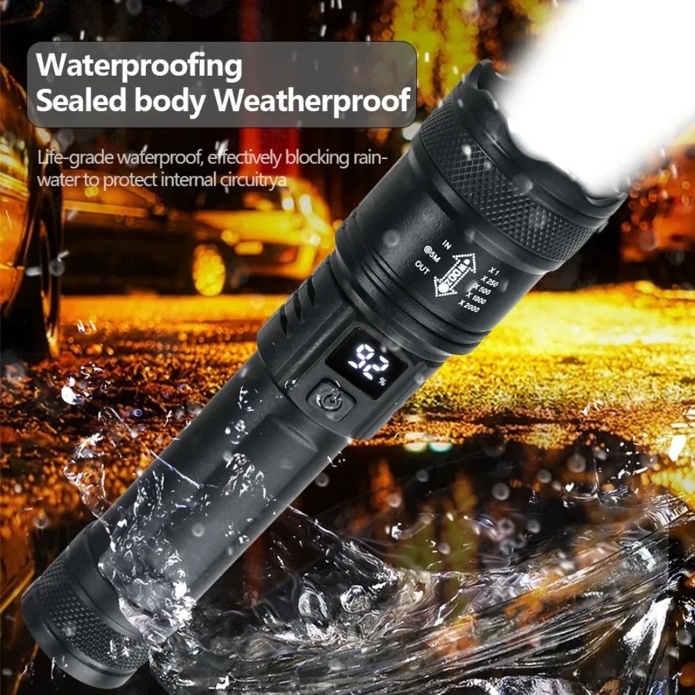 Rechargeable LED Flashlight Zo - Outdoor Power Supply incelemesi ve fiyatı