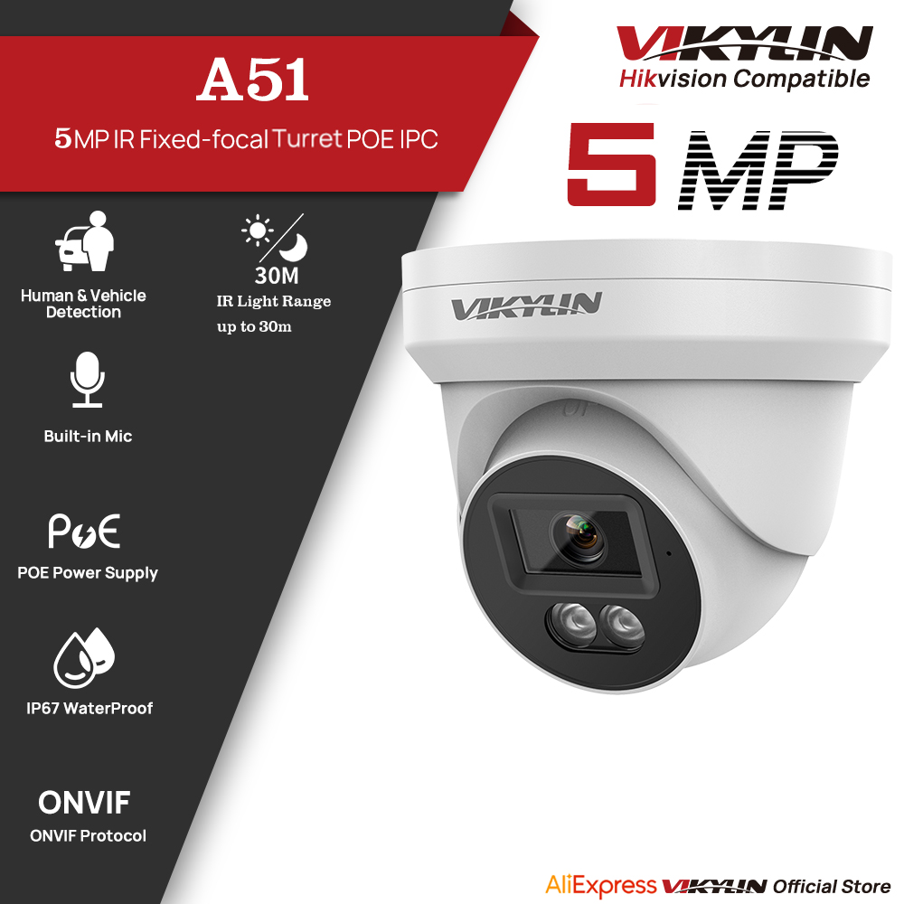 VIKYLIN 5MP IP Security Camera - Outdoor Power G Motion incelemesi ve fiyatı