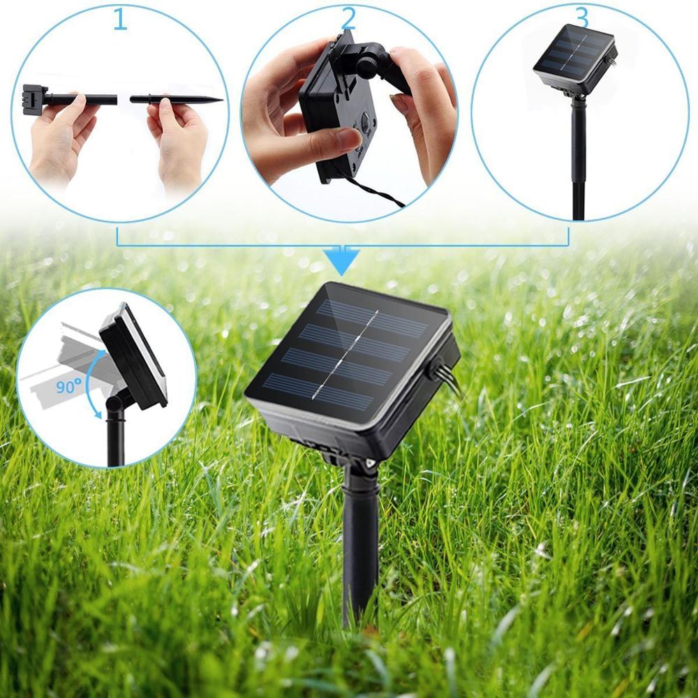 22M 200LED Solar Powered Fairy - Outdoor Power For Christmas Lights incelemesi ve fiyatı