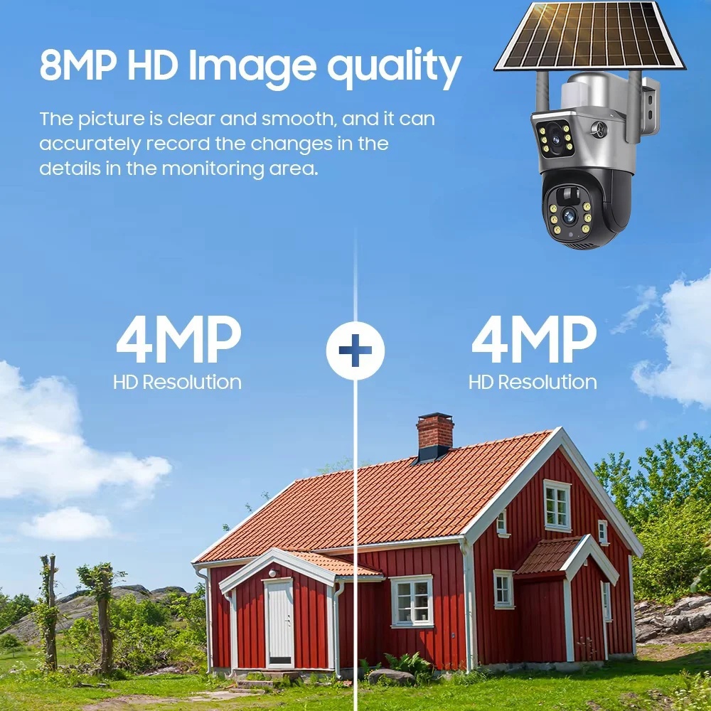 4K Solar-Powered Surveillance  - Outdoor Power G Motion incelemesi ve fiyatı