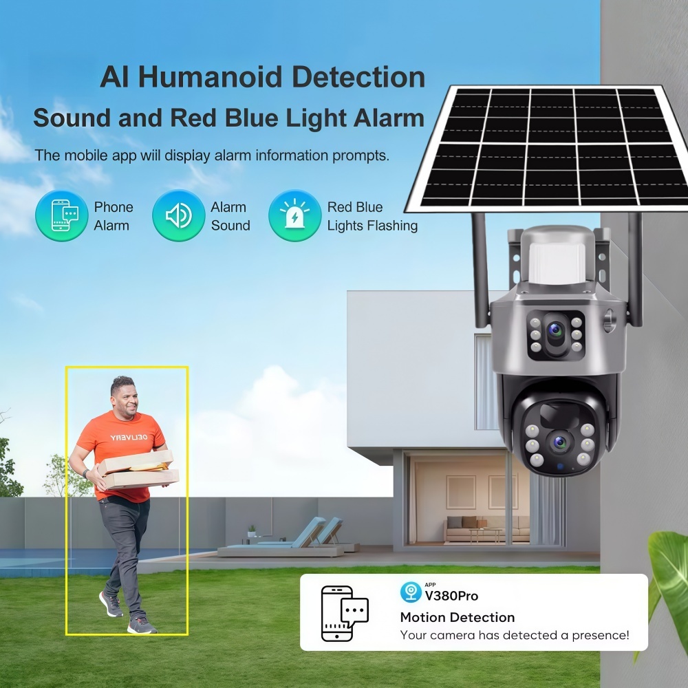 4K Solar-Powered Surveillance  - Outdoor Power G Motion incelemesi ve fiyatı