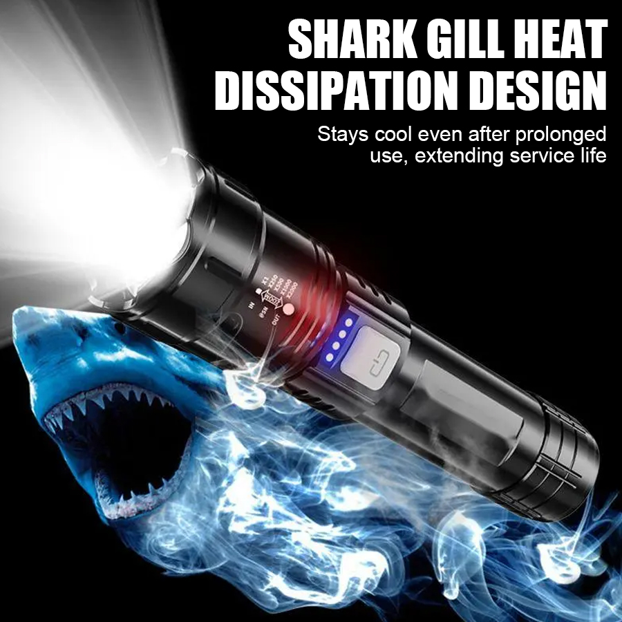 High Power P50 LED Flashlight  - Outdoor Power For Camping incelemesi ve fiyatı