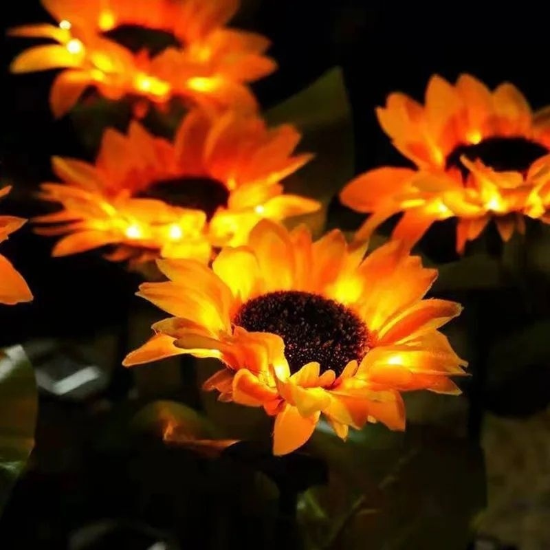 Solar Powered LED Sunflower La - Outdoor Power For Wedding incelemesi ve fiyatı