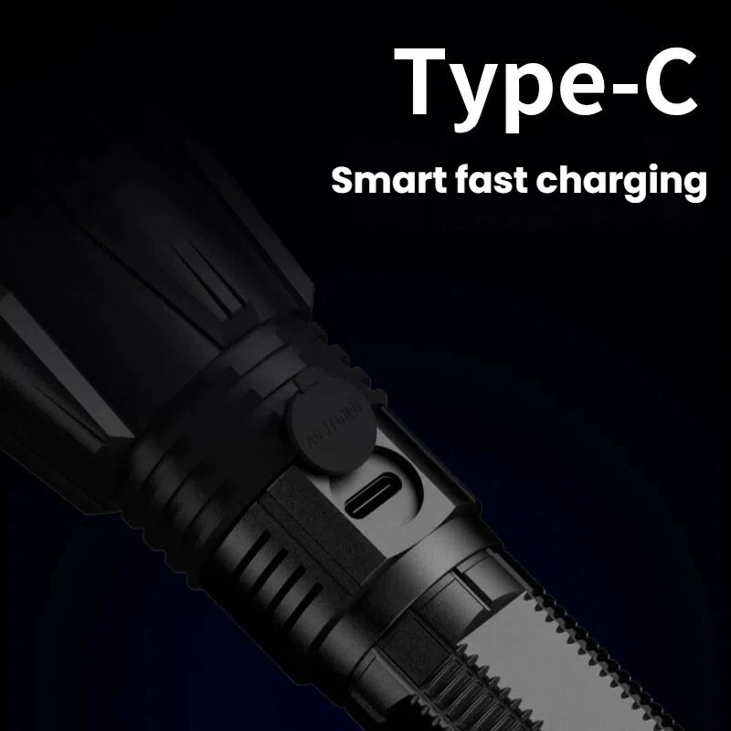 High-power P90 LED Flashlight  - Outdoor Power For Camping incelemesi ve fiyatı