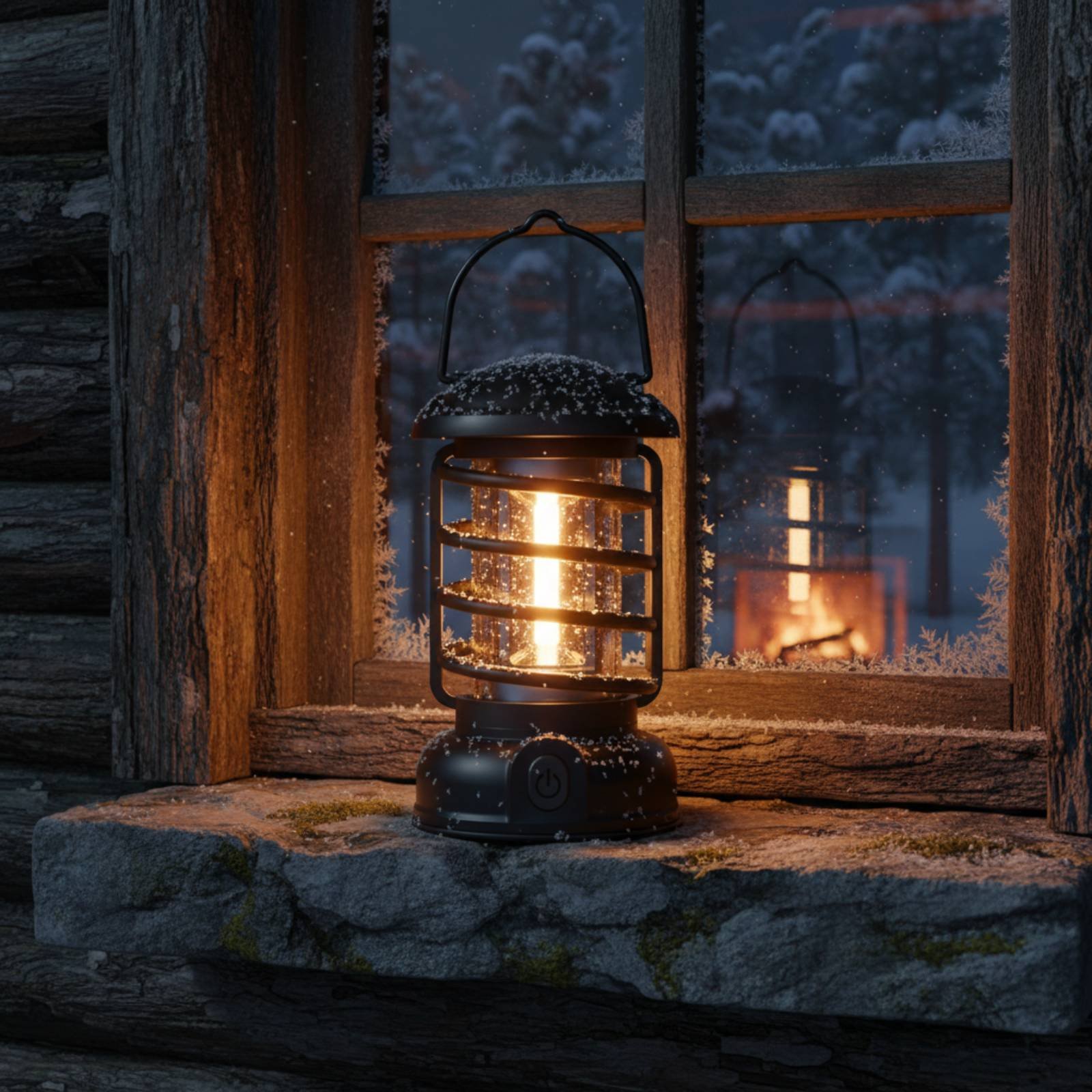 Retro Camping Lantern Two-Way  - Outdoor Power For Camping incelemesi ve fiyatı