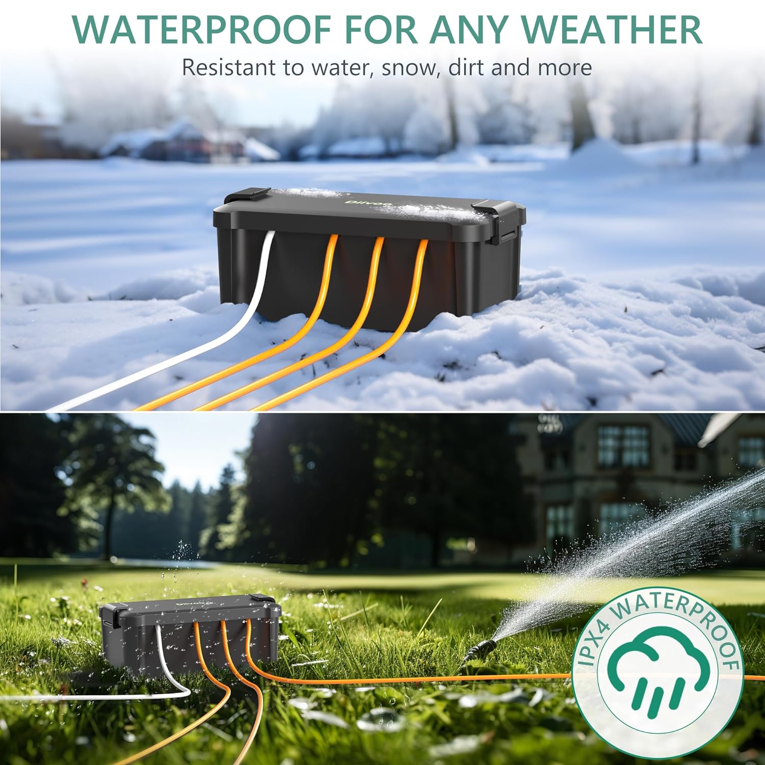 Diivoo Outdoor Waterproof Elec - Outdoor Power Adapter incelemesi ve fiyatı