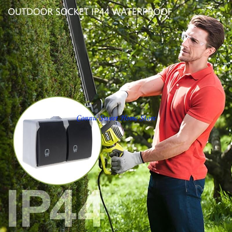 LXAF 2 Gang Waterproof Outlet  - Outdoor Power Outlet Install incelemesi ve fiyatı