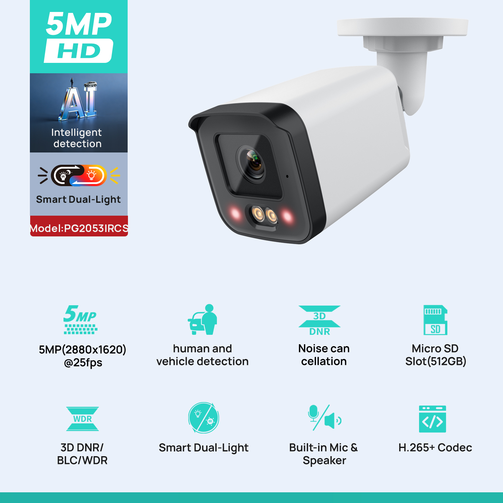 VIKYLIN IP Security Camera 5MP - Outdoor Power G Motion incelemesi ve fiyatı