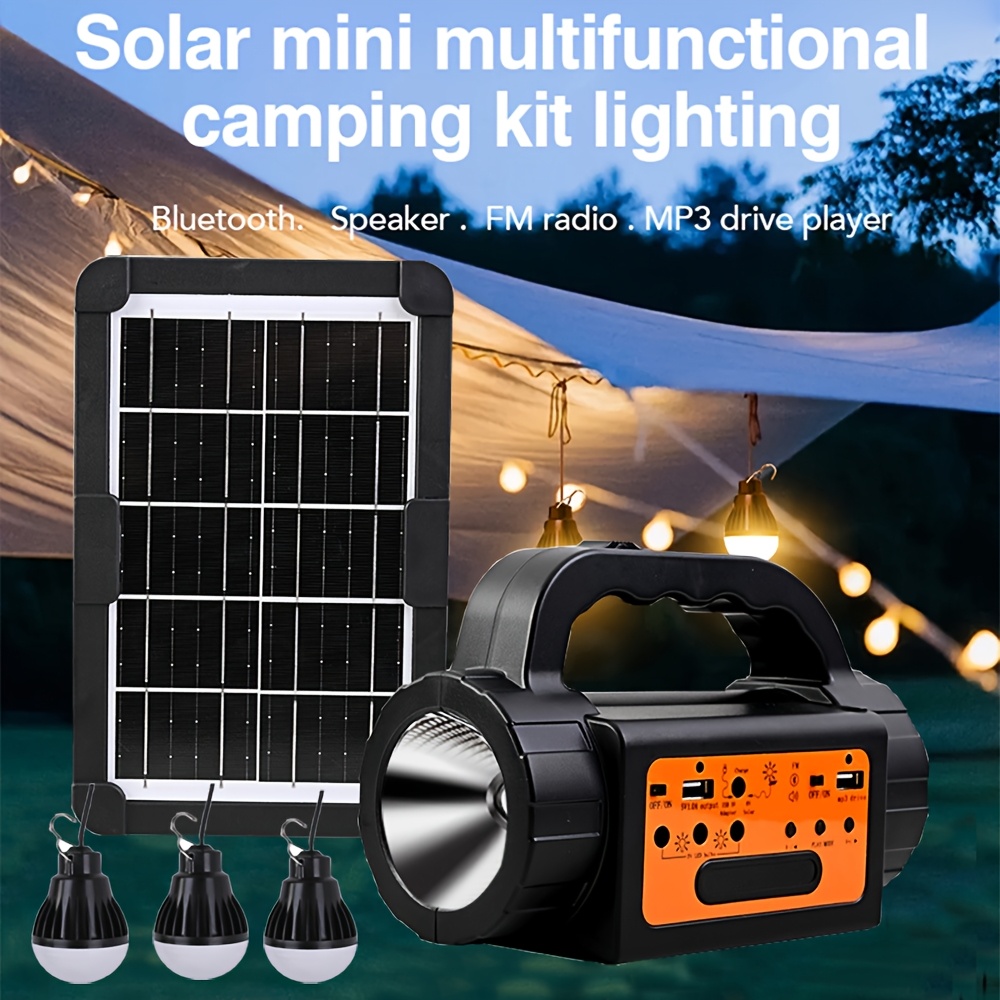 Solar Rechargeable Camping Lig - Outdoor Power For Camping incelemesi ve fiyatı