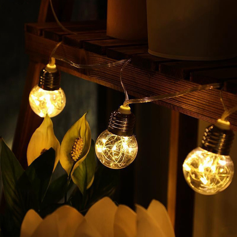 4M 10Bulbs Patio String Light  - Outdoor Power Adapter Usb incelemesi ve fiyatı