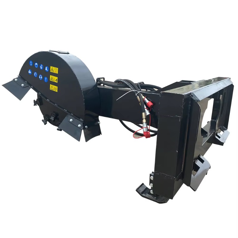 Stump grinder attached to a sk - Stump Grinder Attachment incelemesi ve fiyatı