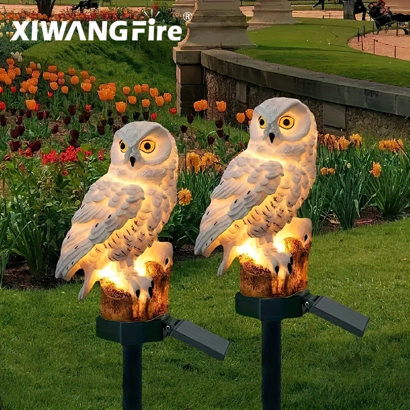 Solar Owl Statue Garden Light  - Outdoor Power Outlet Solar incelemesi ve fiyatı
