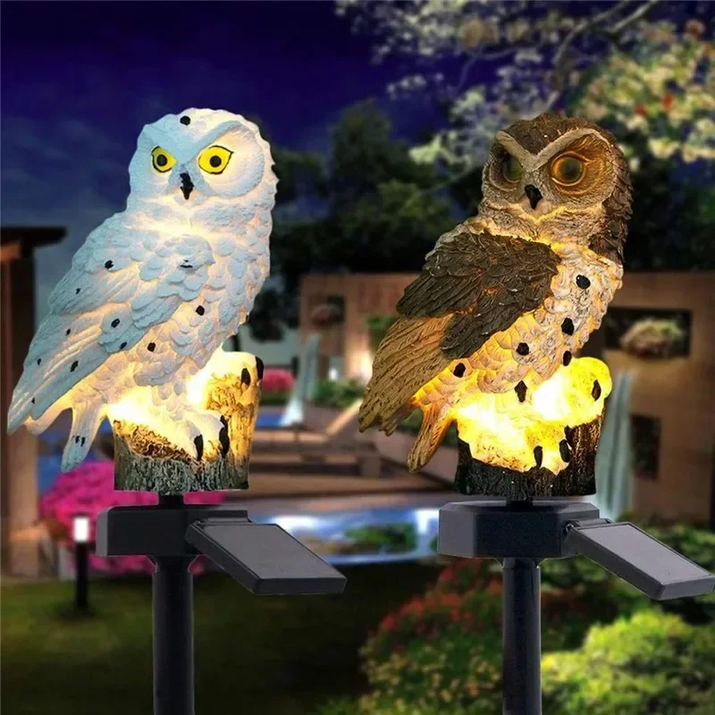 Solar Owl Statue Garden Light  - Outdoor Power Outlet Solar incelemesi ve fiyatı