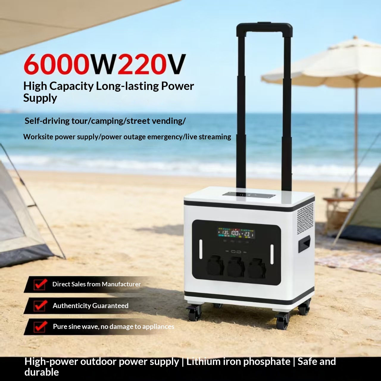 Lithium Ion Battery Outdoor Mo - Outdoor Power For Camping incelemesi ve fiyatı