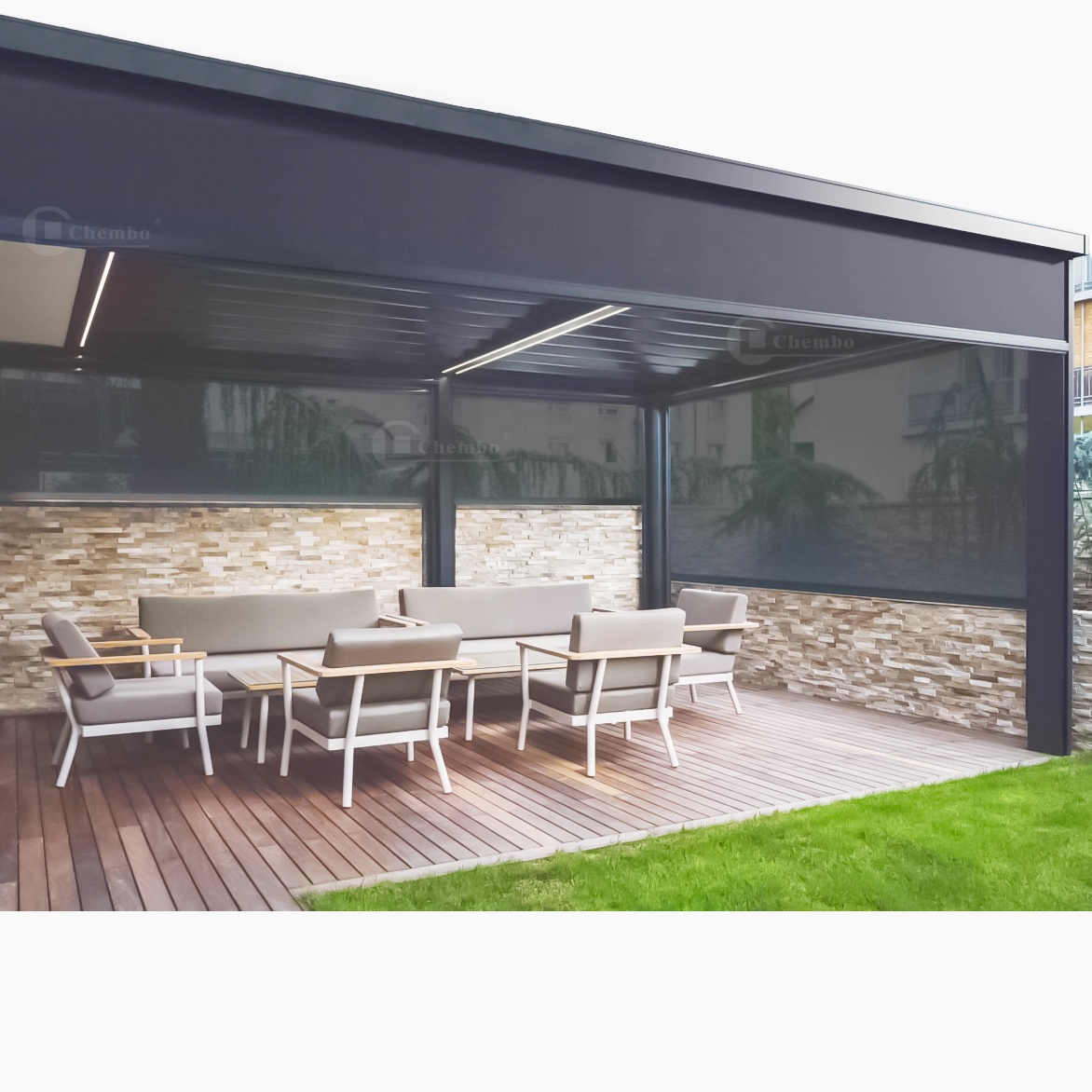 Intelligent Control Waterproof - Outdoor Power Roller Shades incelemesi ve fiyatı