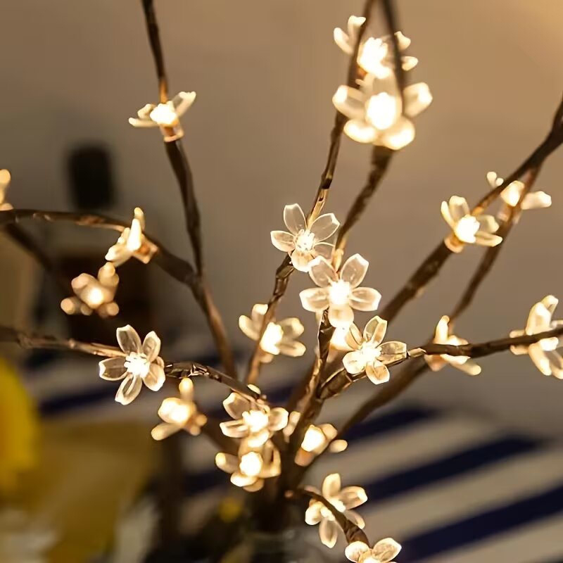 1/2PC 20LED Cherry Blossom Tre - Outdoor Power Supply incelemesi ve fiyatı