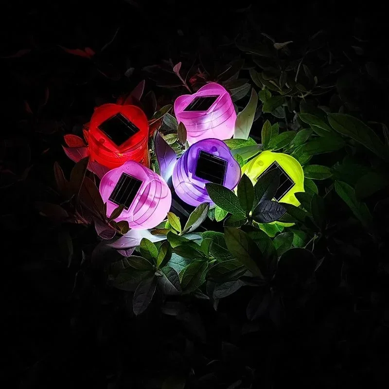 1Pcs Garden Tulip Flower Shape - Outdoor Power Outlet Solar incelemesi ve fiyatı