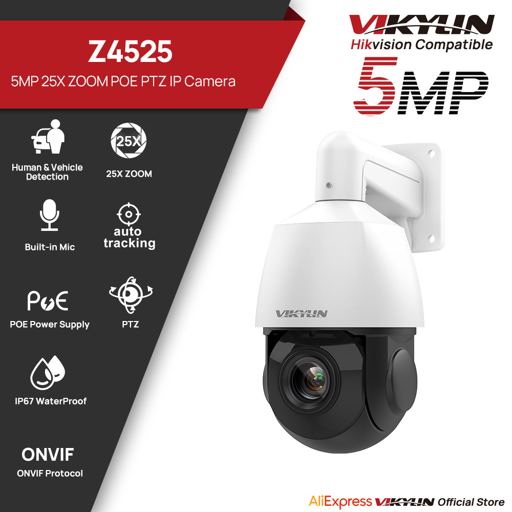 Vikylin 5MP PTZ 25X Optical Zo - Outdoor Power G Motion incelemesi ve fiyatı