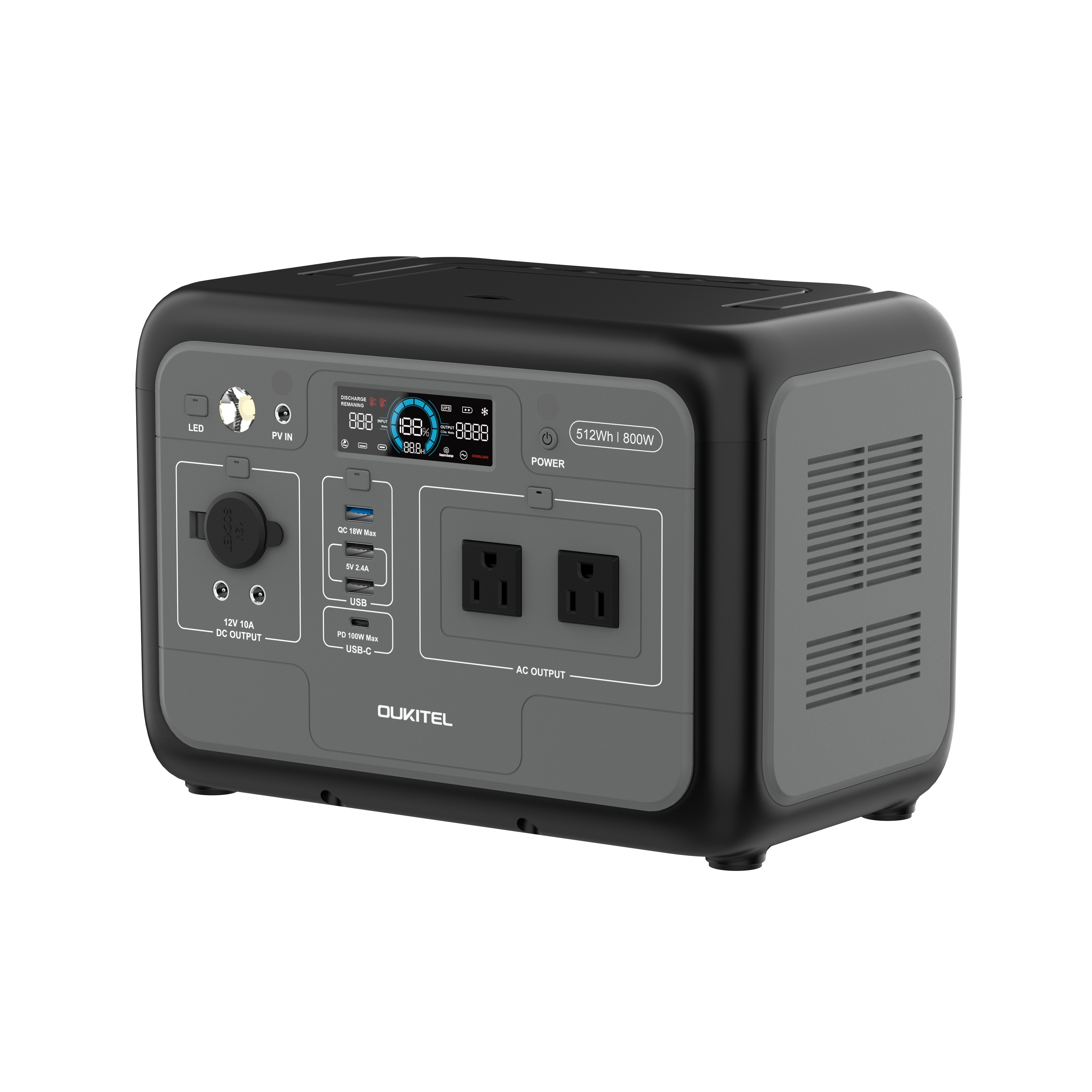 800W LiFePO4 Portable Power St - Outdoor Power For Camping incelemesi ve fiyatı